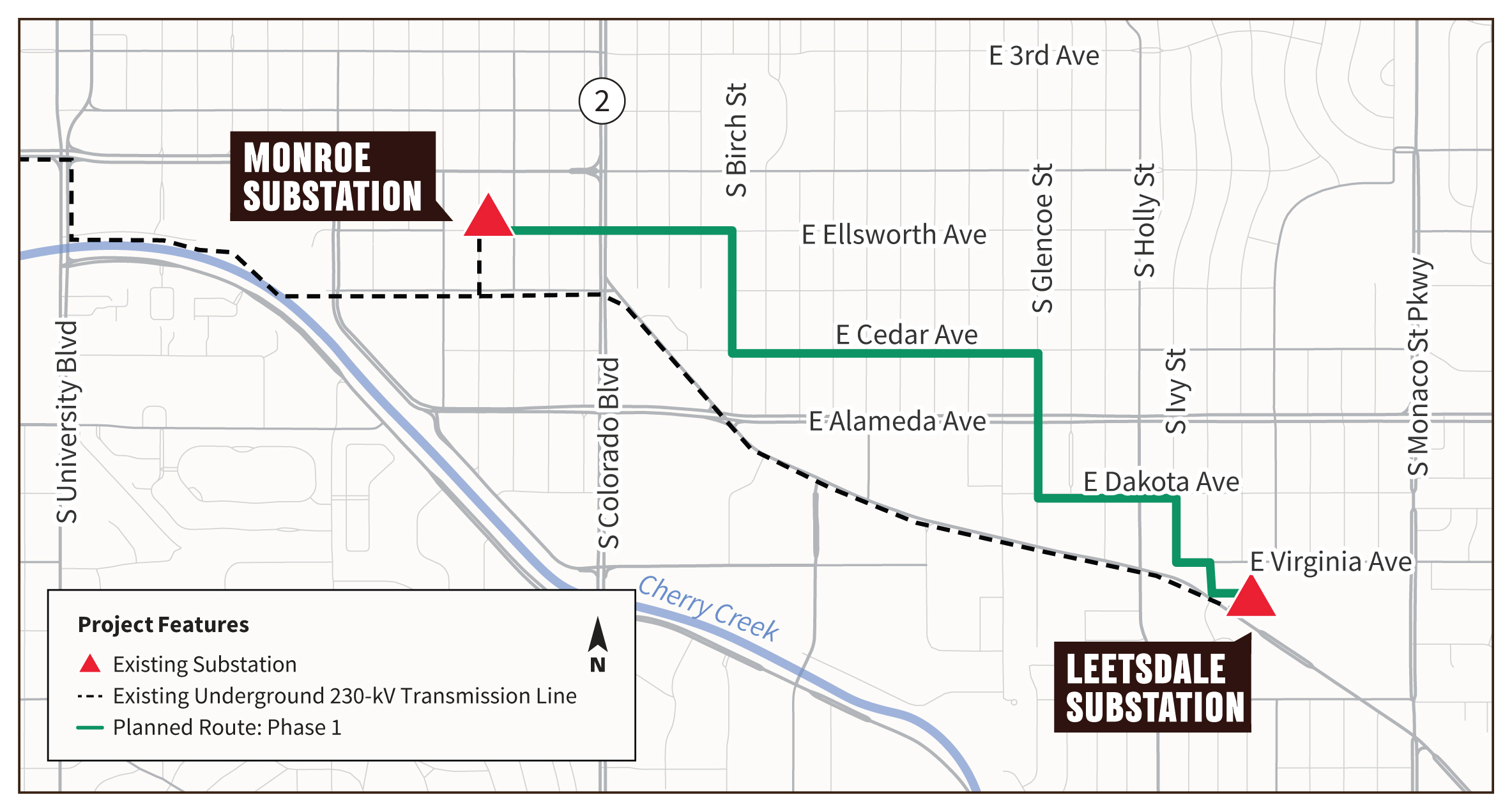 Phase 1 Leetsdale to Monroe